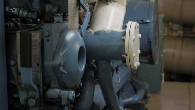 Huge vibration of diesel generator