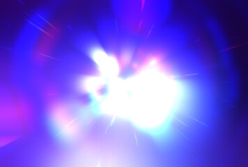Glossy vibrant and colorful wallpaper. Light explosion star with glowing particles and lines. Beautiful abstract rays background.