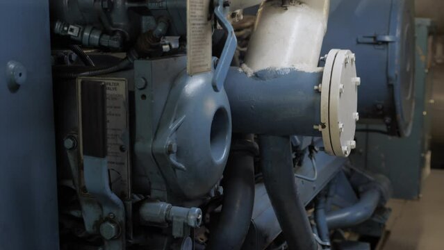Huge vibration near diesel generator