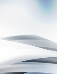 Dynamic trendy simple fluid color gradient abstract cool background with overlapping line effects.  Illustration for wallpaper, banner, background, card, book, pamphlet,website. 2D illustration..