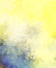 Obraz premium Brushed Painted Abstract Background. Brush stroked painting. Artistic vibrant and colorful wallpaper..