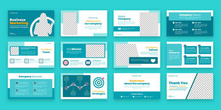 Creative Business Slide Presentation Template