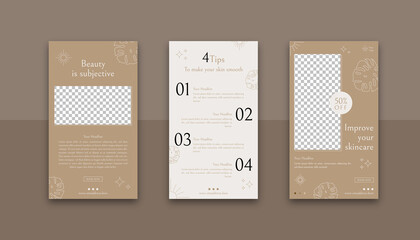 Cosmetic Social Media Story Template