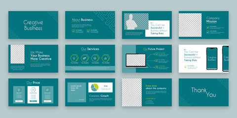 Creative Business Slide Presentation Template