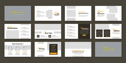 Holidays Minimalist Presentation Template