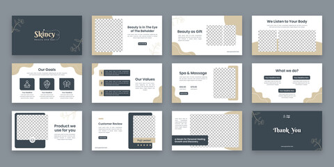 Spa and Therapy Presentation Template