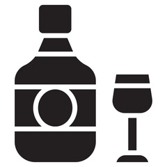 beverage and drink icon glyph