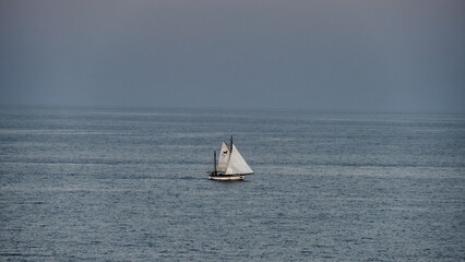 sailboat on the sea