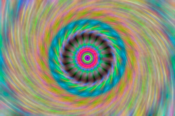 Fototapeta na wymiar Abstract symmetrical multicolored luminous background kaleidoscope.
