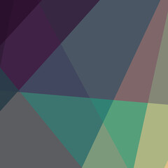 Obraz premium Abstract computational color Polygones background illustration