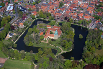 Luftaufnahme Schloss Fürstenau (Niedersachsen)