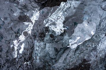 Ice  glacier diamond beach Iceland