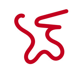 Abstract Shapes Organic Lines