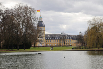 	
Karlsruhe palace, Baden-Württemberg Land, Germany	
