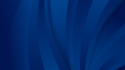 Abstract shiny bright blue waves background banner design