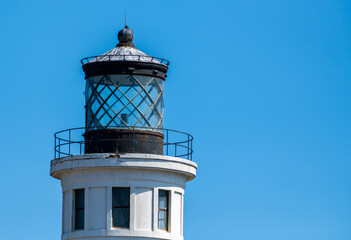 Bird Guano Paints The Roof of Anacapa Lighthouse