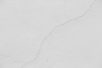 White concreat wall with cracks line abstract wallpaper background can be use for website template  construction company decorative and brochure template.