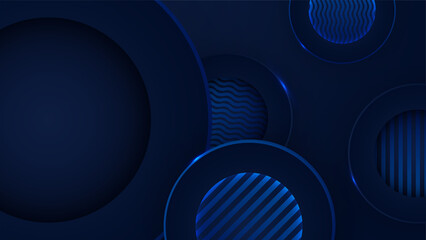 Minimal blue colorful abstract modern background design. Design for poster, template on web, backdrop, banner, brochure, website, flyer, landing page, presentation, certificate, and webinar