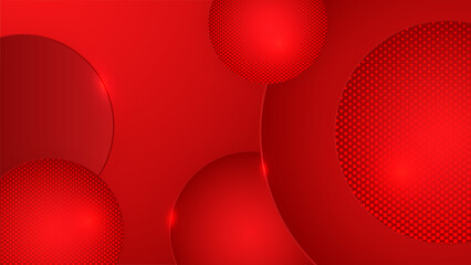 Abstract red background. Vector Illustration