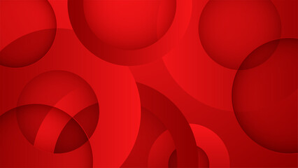 Red neon gradients geometric abstract background with straight lines and round tails. Fluid color pattern of color liquid gradient background for wallpaper, banner, background, card, landing page