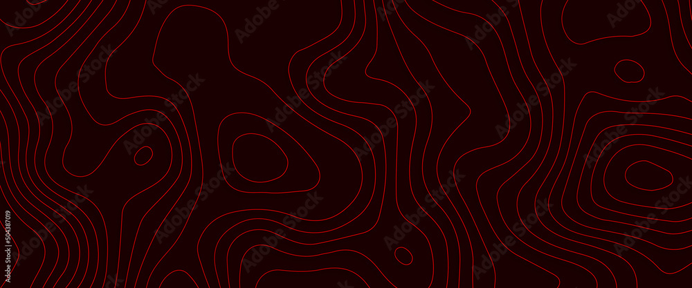 Poster topographic multicolored linear background for design, abstraction with place for text, topographic 