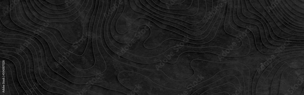 Poster topographic multicolored linear background for design, abstraction with place for text, topographic 