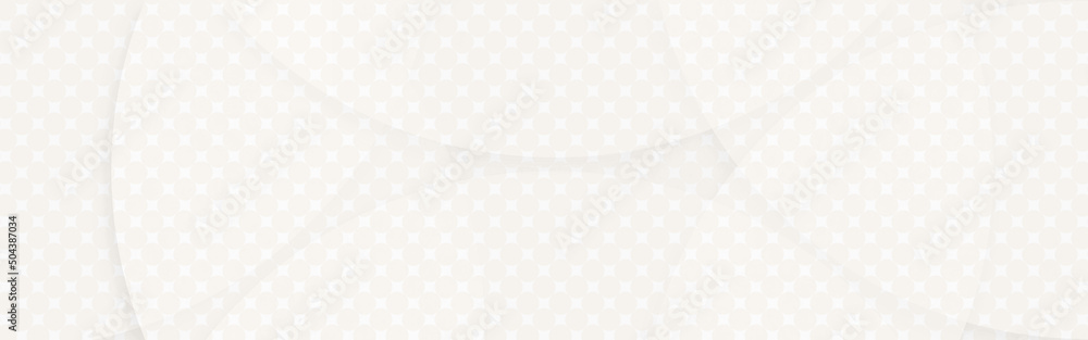 Aufkleber modern minimal and clean white paper cut background with realistic circle shape . elegant silver des