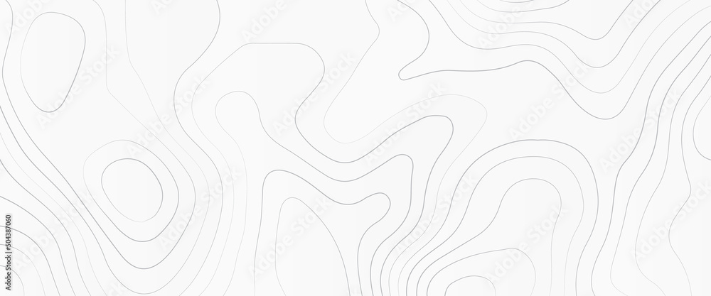 Poster 3d colorful topographic map background concept. topo contour map. rendering abstract illustration. v