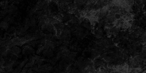 Fototapeta na wymiar Stone black texture background. Dark cement, concrete grunge. Tile gray, Marble pattern, panorama dark grey black slate background or texture. panorama black slate background.