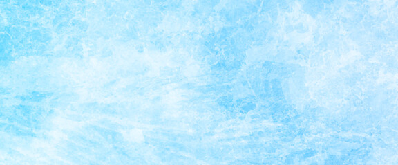 Abstract watercolor paint background by teal color blue and white with liquid fluid texture with abstract cloudy sky concept with color splash design.	