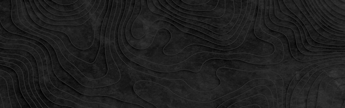 Topographic multicolored linear background for design, abstraction with place for text, Topographic background and texture, monochrome image. 3D waves, contour background. wood grain texture. 