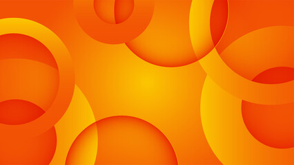 Orange background vector illustration lighting effect graphic for text and message board design infographic