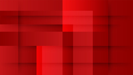 Abstract striped graphic red and black color background vector