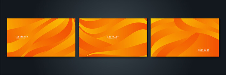 Naklejka premium Trendy simple fluid color gradient abstract background with dynamic wave shadow line effect. Vector Illustration For Wallpaper, Banner, Background, Card, Book Illustration, landing page