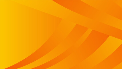 Abstract orange background with dynamic circle and halftone. Abstract modern background gradient color. Orange yellow gradient with geometric shape and halftone decoration.