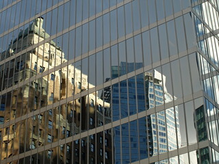 Fototapeta na wymiar Vancouver city buildings