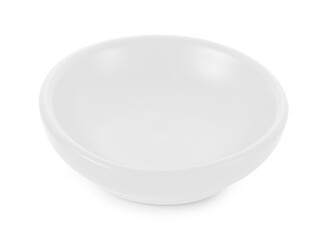 empty bowl isolated on white background