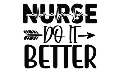 Nurse SVG T shirt Design Template