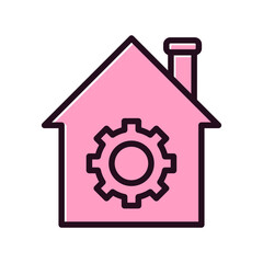 Obraz premium Setting Icon