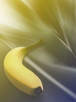 Banana on leaf