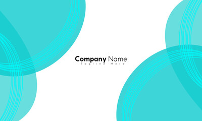corporate id card template background in wave and straight line great for, banner, poster etc