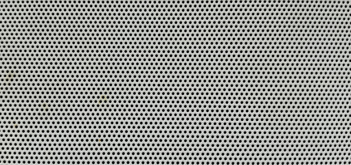 old grey metal grid wicker texture, Pattern of dots,Protective grating surface. - obrazy, fototapety, plakaty
