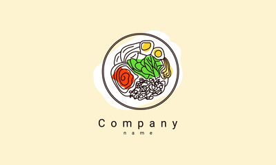 soup food logo, suitable for food brands from restaurants, food industries and others