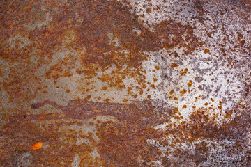 Background with rust metal