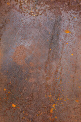 Background with rust metal
