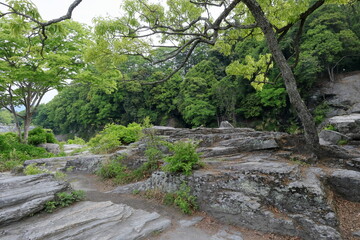 日本　長瀞の風景