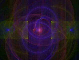 Imaginatory fractal abstract background Image