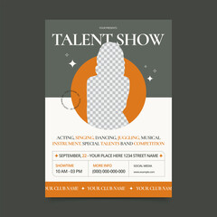 Talent Show Flyer Template