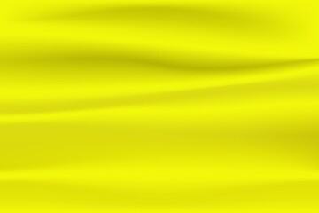 The yellow fabric surface looks wrinkled. Beautiful wrinkles Bring it as a background in various events.