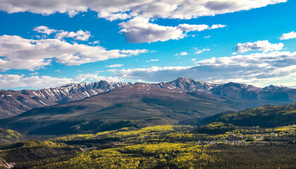landscape in the mountains